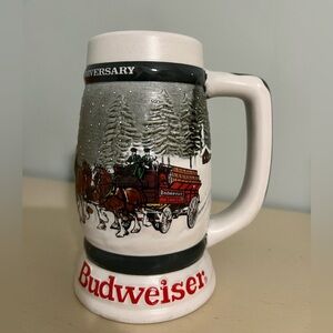 Budweiser 50th Anniversary Clydesdale Mug.